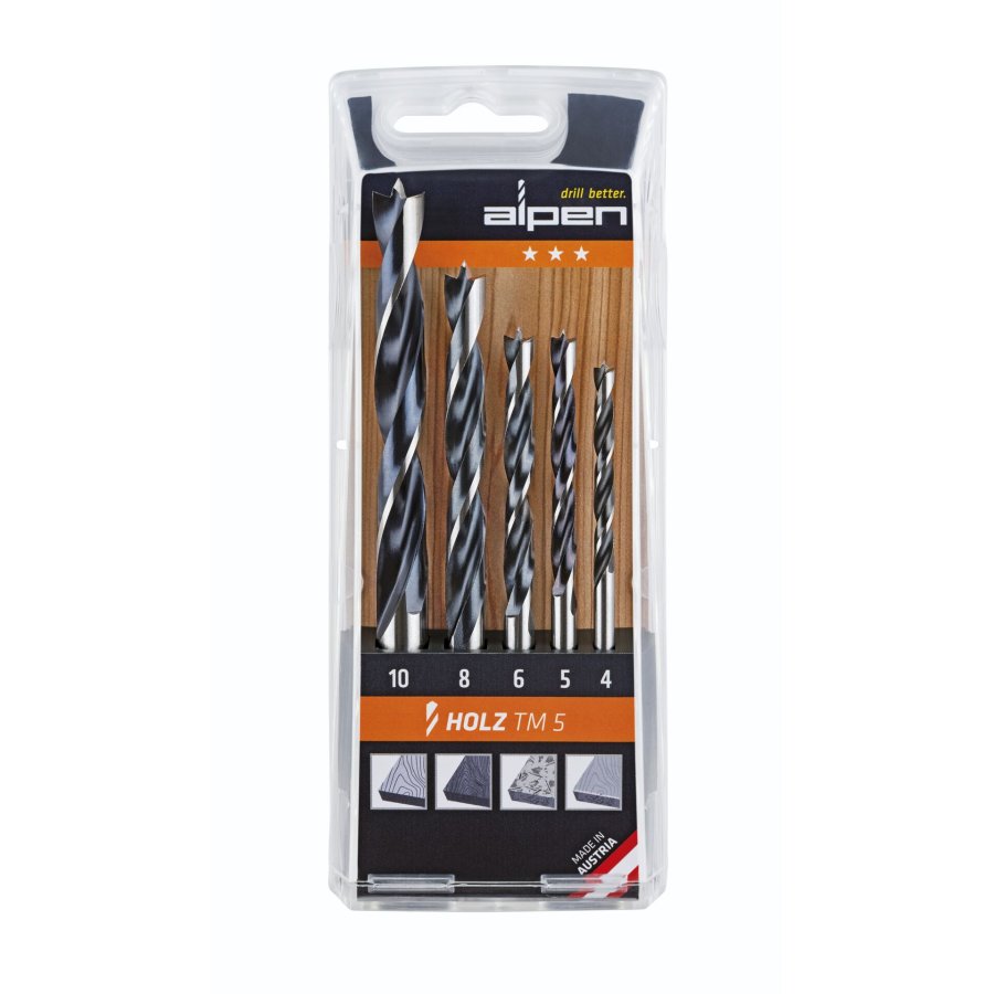 Alpen TM 5 Wood 4-5-6-8-10 mm #1