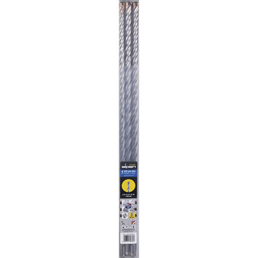 Alpen Set SDS+ 5 pcs. (875) FOR CE X #1