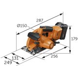 Fein AHKS 18-57 AS cordless Hand circular saw #3