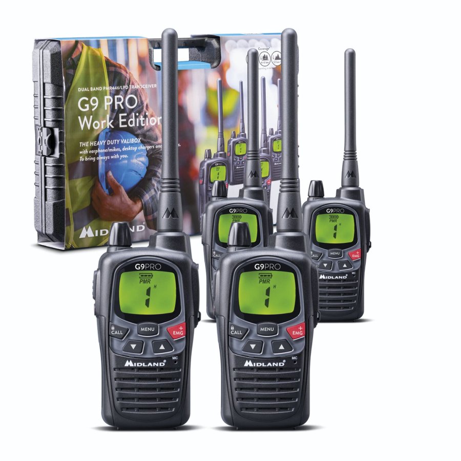 Midland G9 Pro 4 pcs. Case Set PMR446 #6