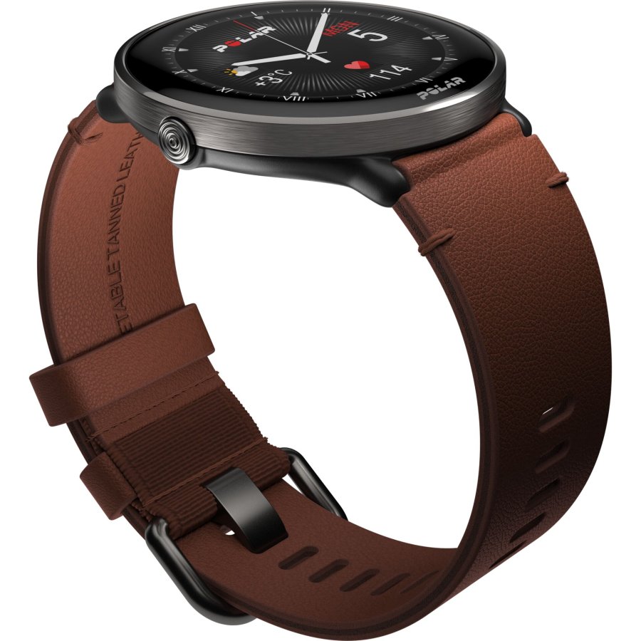 Polar Ignite 3 Titanium Leather- and Silicone Band #4