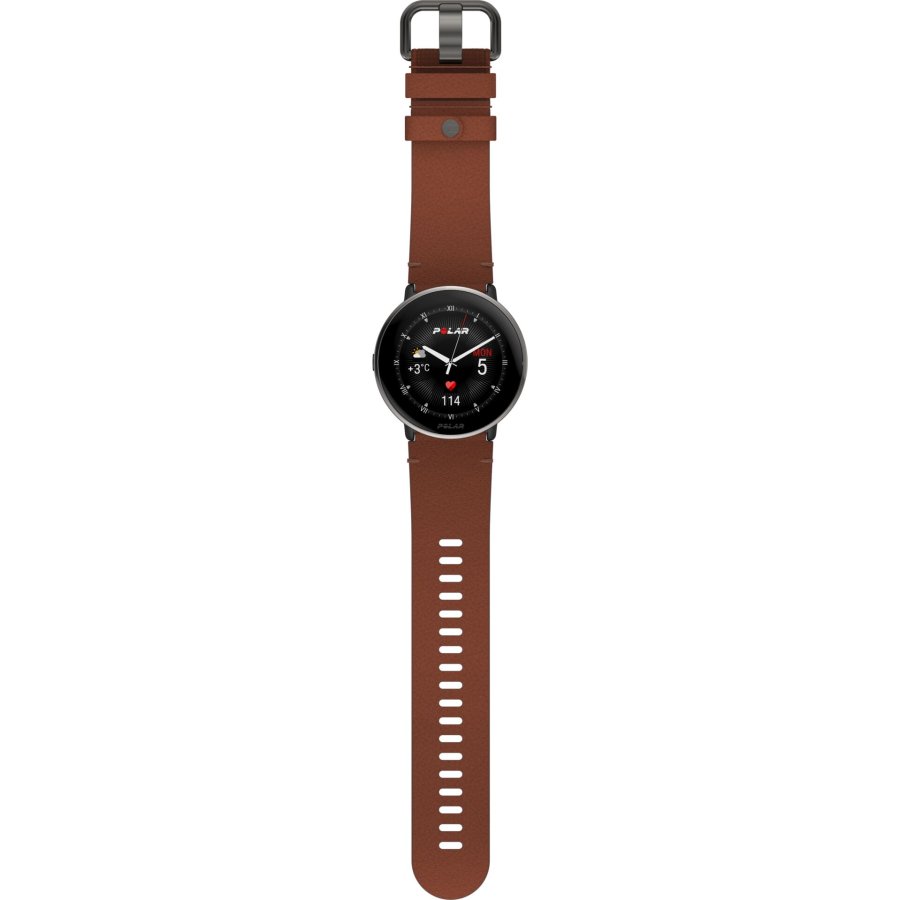 Polar Ignite 3 Titanium Leather- and Silicone Band #7