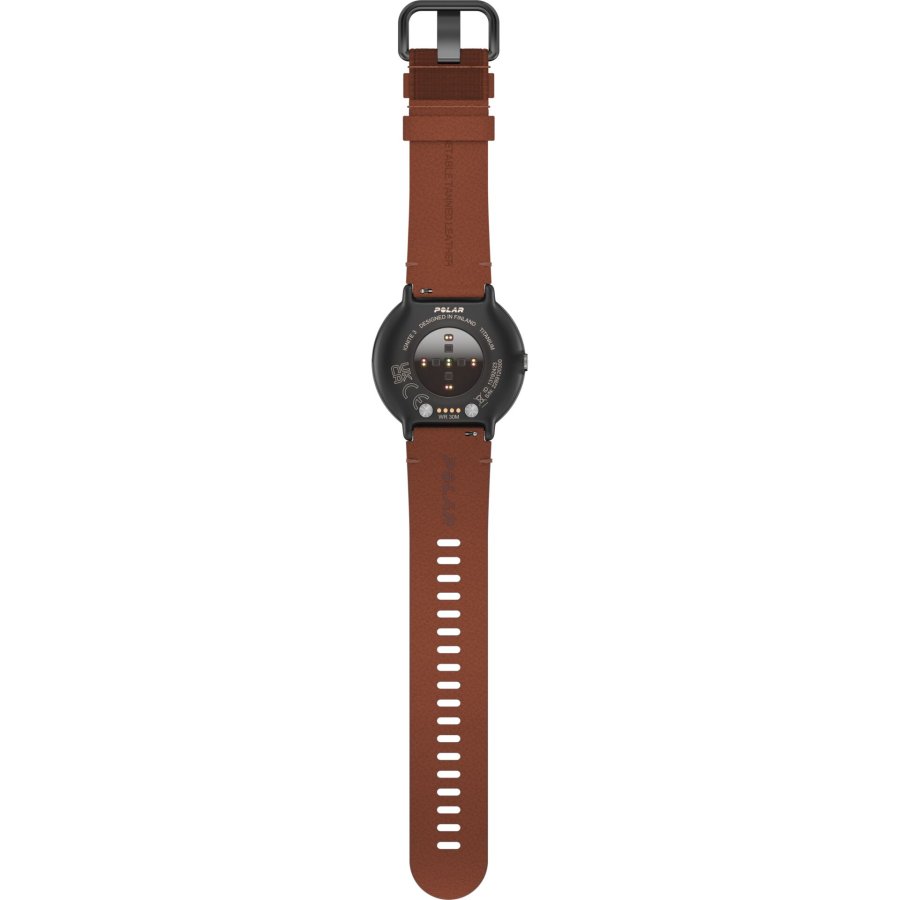 Polar Ignite 3 Titanium Leather- and Silicone Band #8