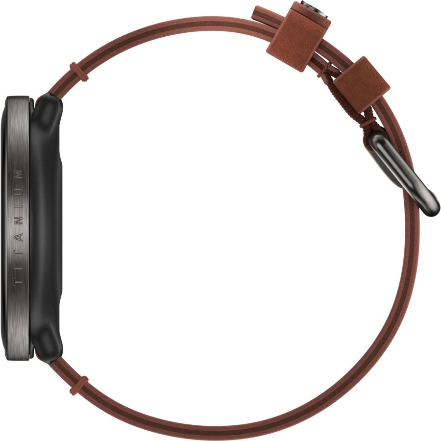 Polar Ignite 3 Titanium Leather- and Silicone Band #9