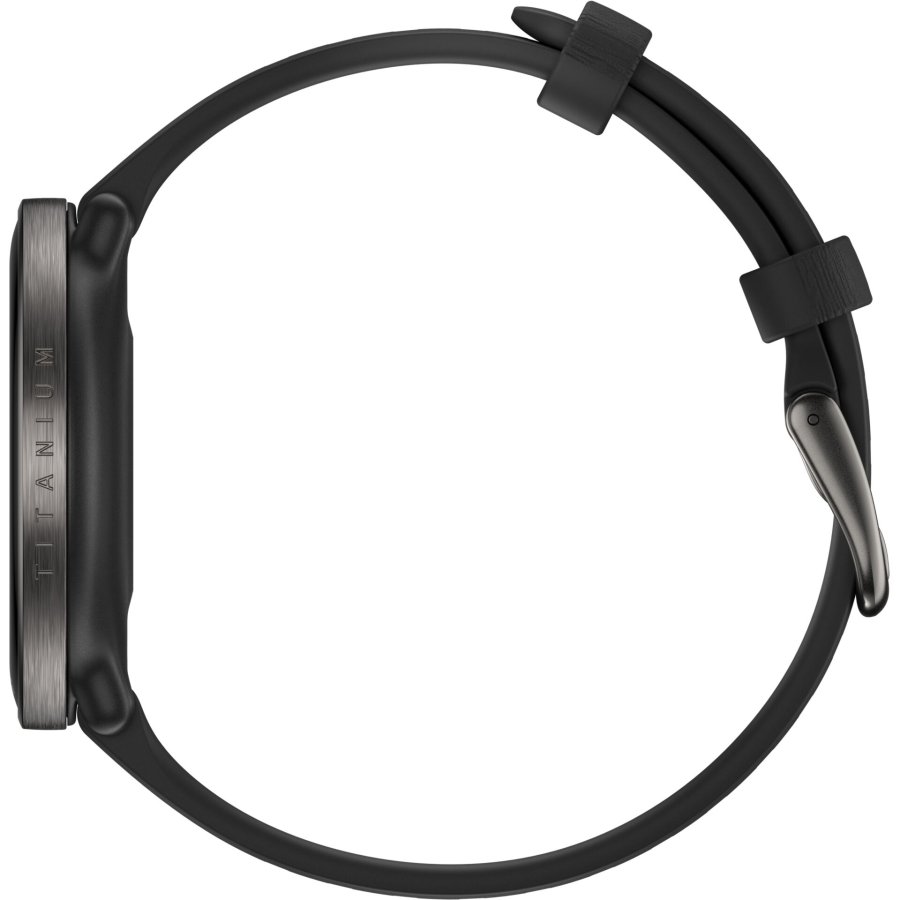 Polar Ignite 3 Titanium Silicone Band black #9