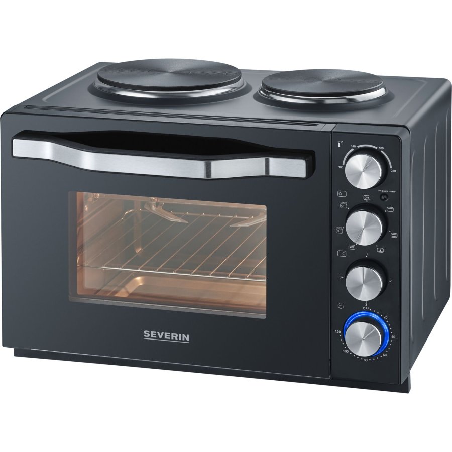Severin TO 2074 toaster ovn 30 L 2500 W Sort Grill #1