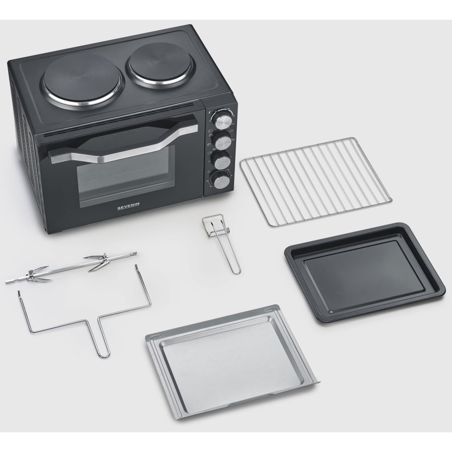 Severin TO 2074 toaster ovn 30 L 2500 W Sort Grill #3
