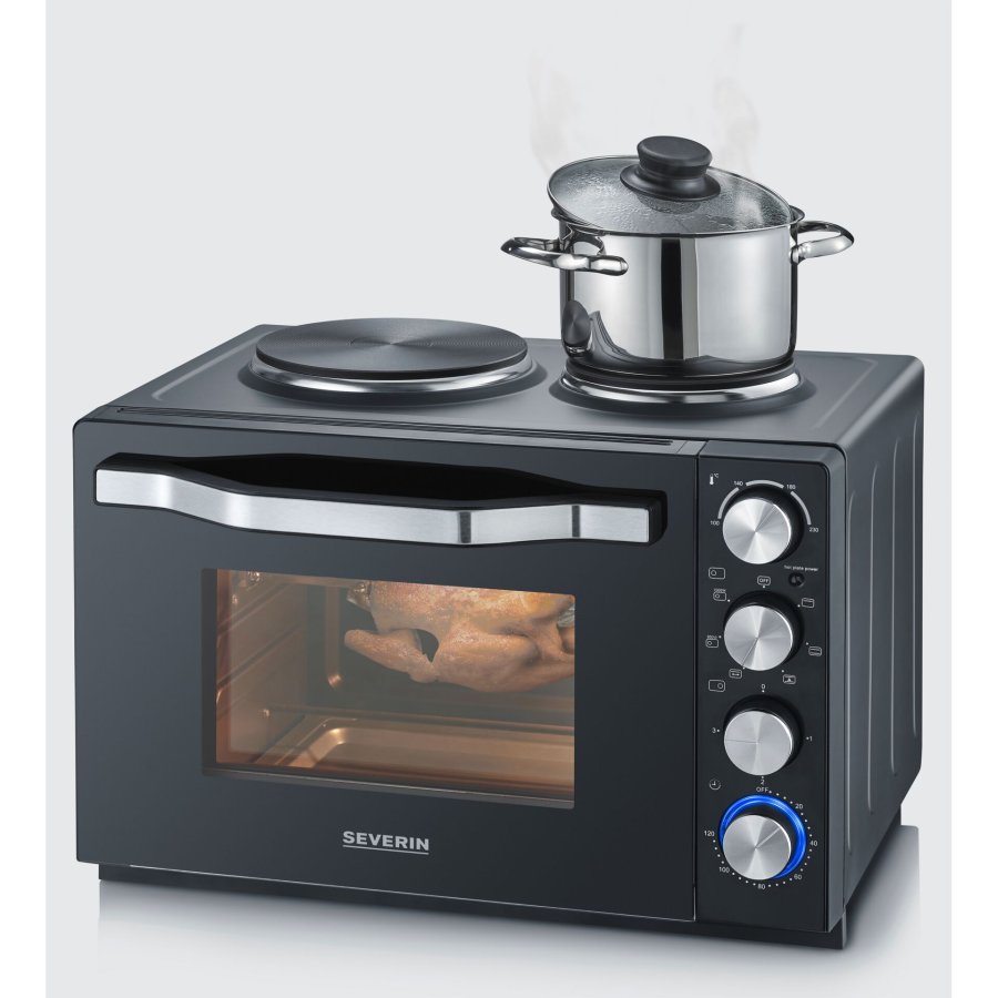 Severin TO 2074 toaster ovn 30 L 2500 W Sort Grill #4