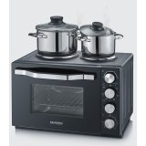Severin TO 2074 toaster ovn 30 L 2500 W Sort Grill #5
