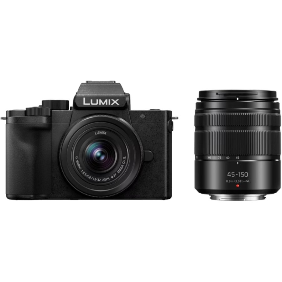 Panasonic Lumix DC-G100D black + H-FS 12-32 + H-FS 45-150 E #1