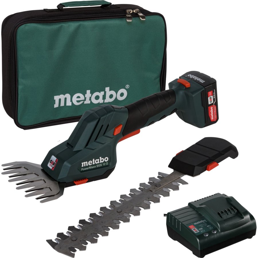 Metabo PowerMaxx SGS 12 Q Cordless Shrub and Grass Shears #1