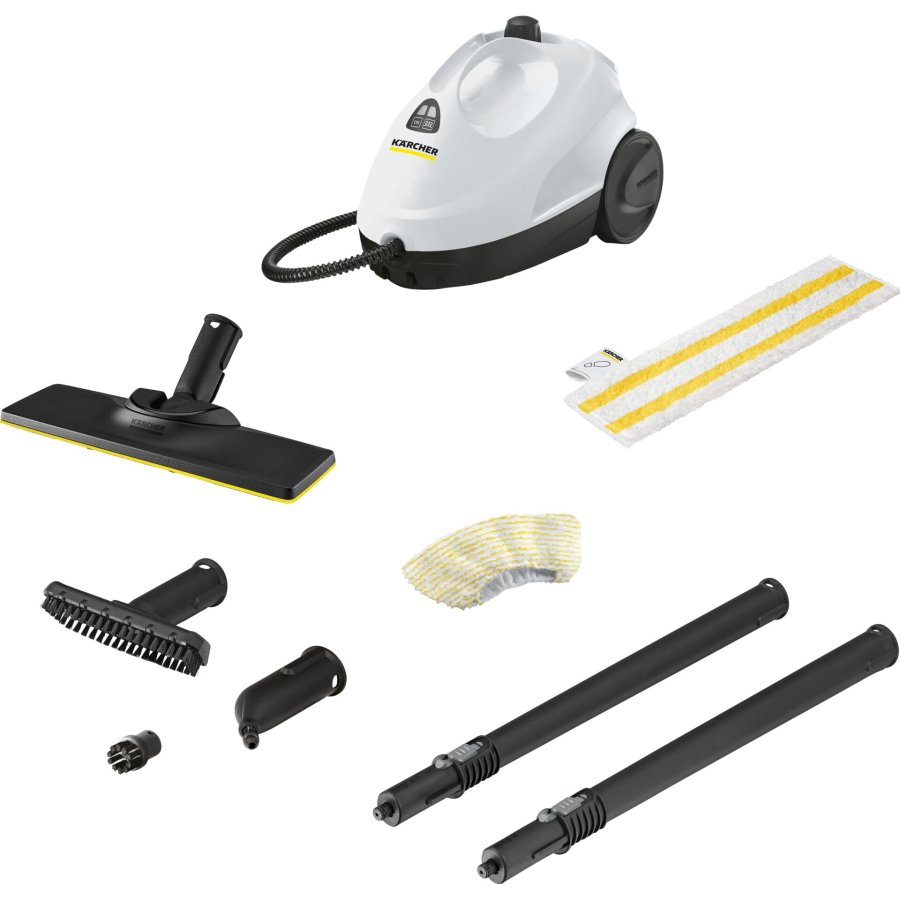Krcher SC 2 EasyFix Cylinderdamp rengringsmiddel 1500 W Sort, Hvid #1