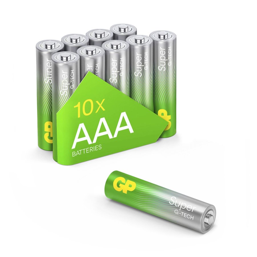 6+4 GP Super Alkaline 1,5V AAA Micro LR03    GPSUP24A997C10 #3