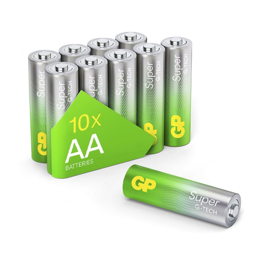 6+4 GP Super Alkaline 1,5V AA Mignon LR06    GPSUP15A980C10 #3