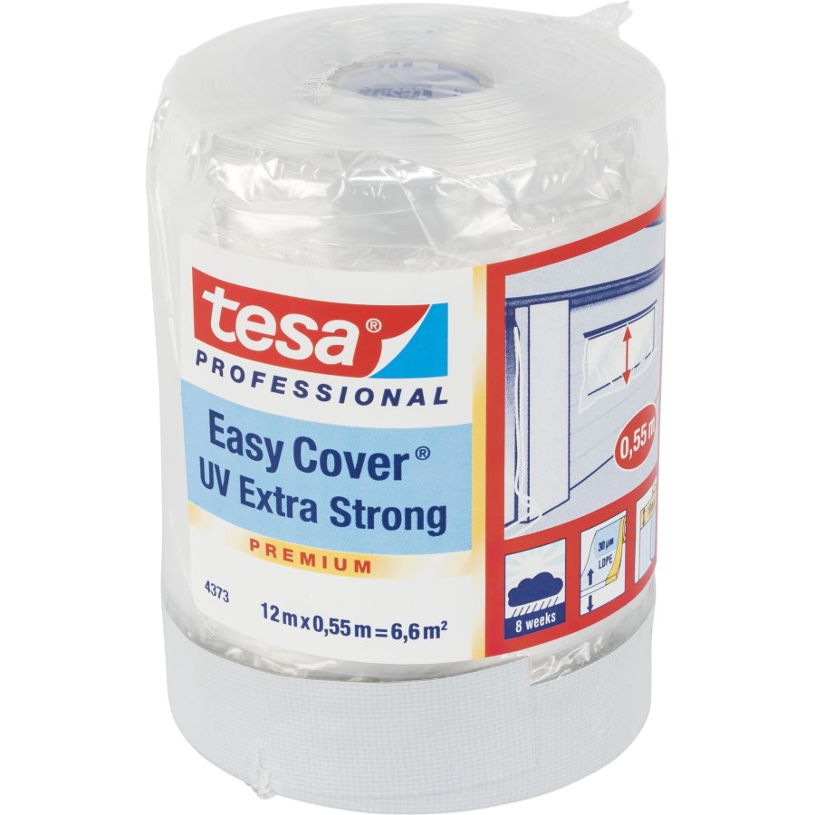 Tesa Masking Film 12m x 55cm Easy Cov. Premium transp. 04373 #1