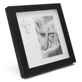 Zilverstad PhotoFrame with Cross 10x15 Portrait Metal 7550001 #1