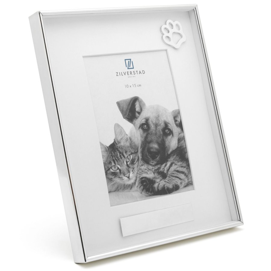 Zilverstad Photo Frame with Paw 10x15 Metal Portrait 7553231 #1