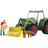 Schleich Farm World        42608 Tractor with Trailer #4