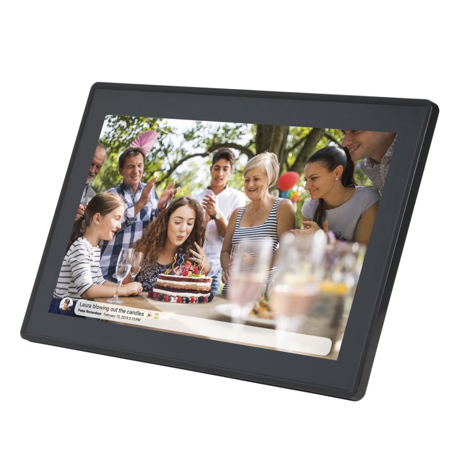 Denver PFF-1515B digital fotoramme Sort 39,6 cm (15.6