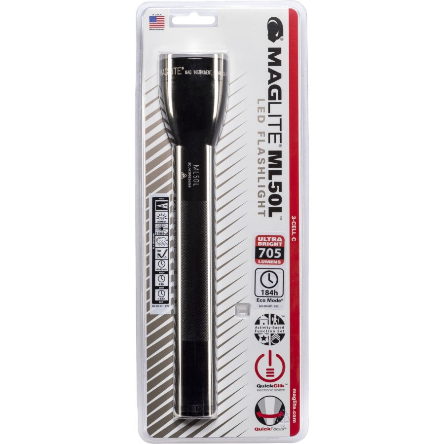 Maglite ML50L 3 C-Cell Torch #1