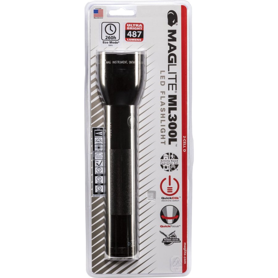 Maglite ML300L 2 D-Cell Torch #1