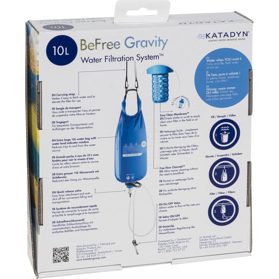 Katadyn BeFree Gravity Water Filter 10L #2