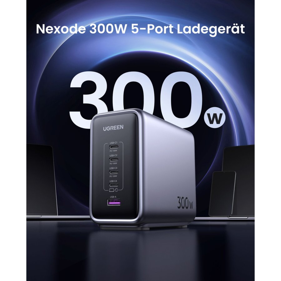UGREEN Nexode 300W 5-Port PD GaN Fast Charger #3