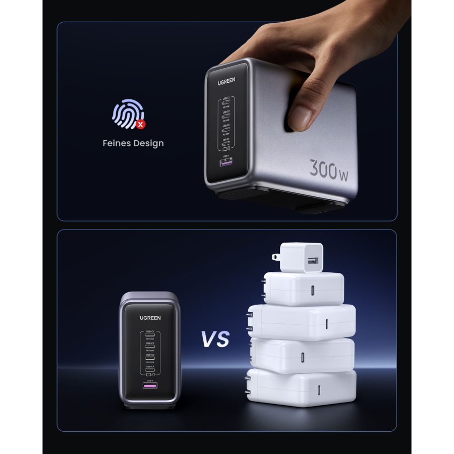 UGREEN Nexode 300W 5-Port PD GaN Fast Charger #8