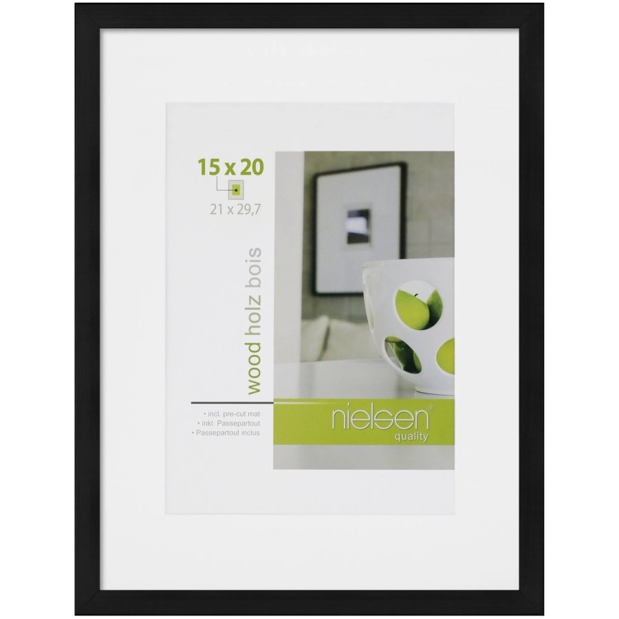 Nielsen Apollon black 21x29,7 Wood DIN A4 8988046 #1