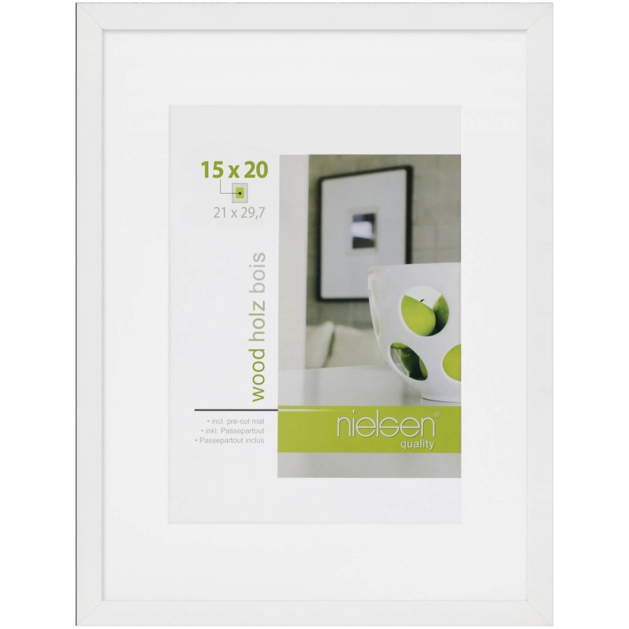 Nielsen Apollon white 21x29,7 Wood DIN A4 8988047 #1