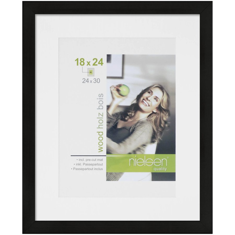 Nielsen Apollon black 24x30 Wood 8988006 #1