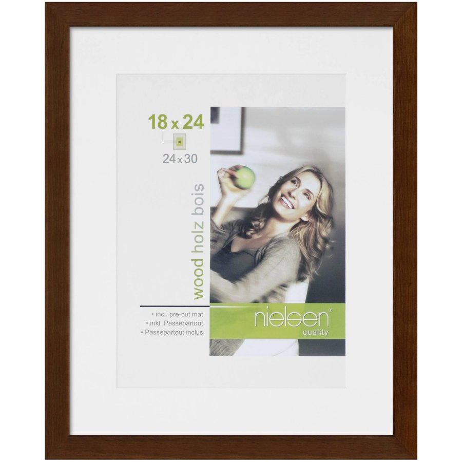 Nielsen Apollon wenge 24x30 Wood 8988009 #1