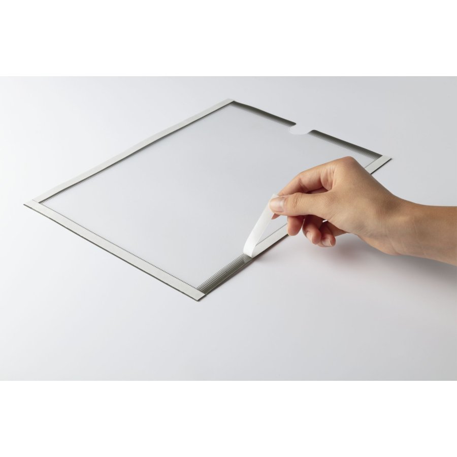 1x5 Durable Document Holder DIN A4 self-adhesive grey 400657 #2