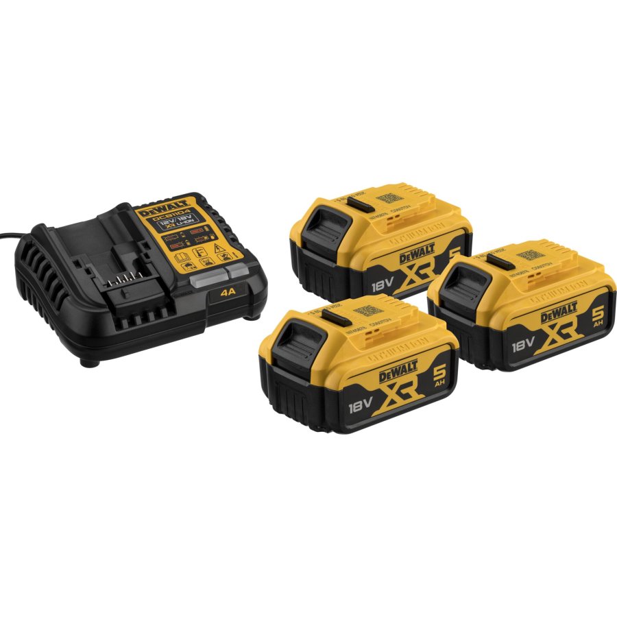 DeWalt DCB1104P3-QW 3x 18V 5Ah Battery Set #1