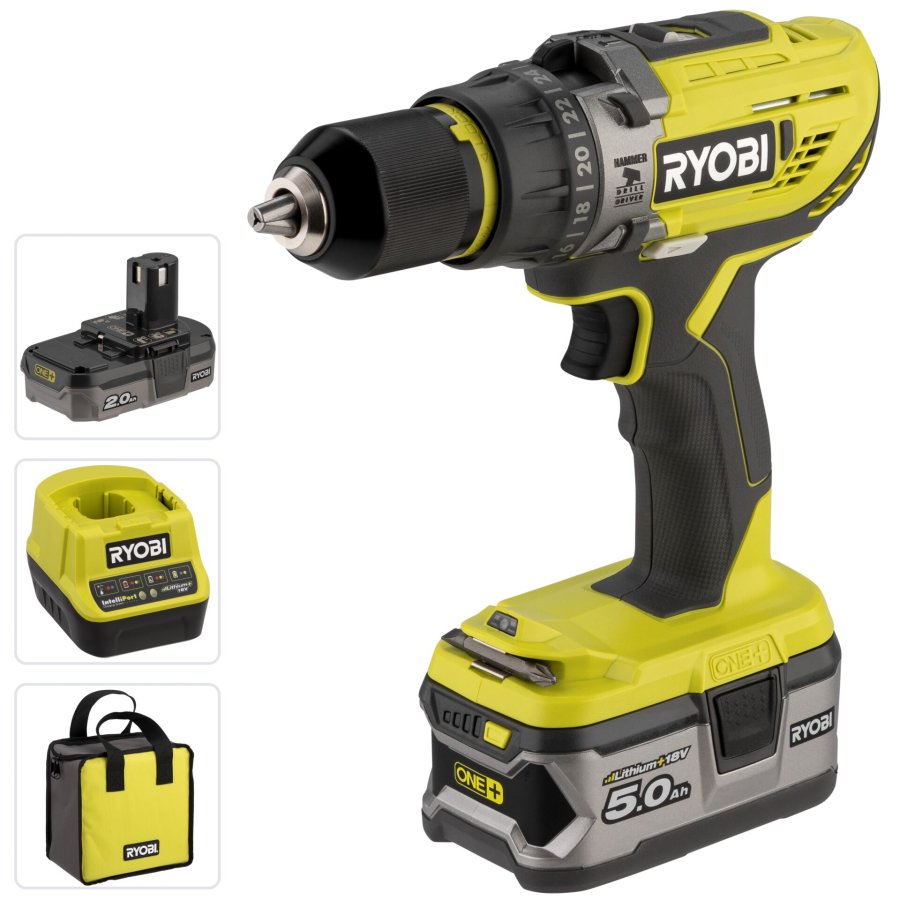 Ryobi R18PD31-252S Cordless Combi Drill #1