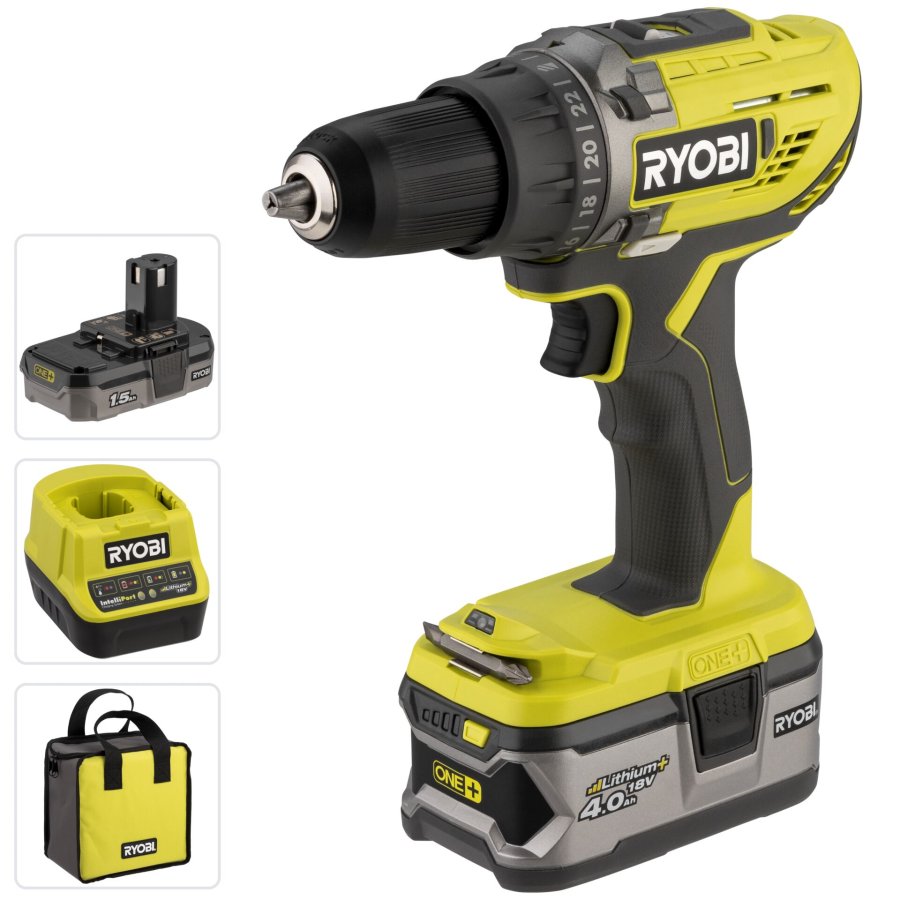 Ryobi R18DD3-2415BS Cordless Drill Driver #1