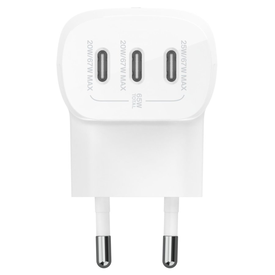 Belkin BOOST Charge USB-C 67W 3 x USB-C, PPS, white WCC002vfWH #3