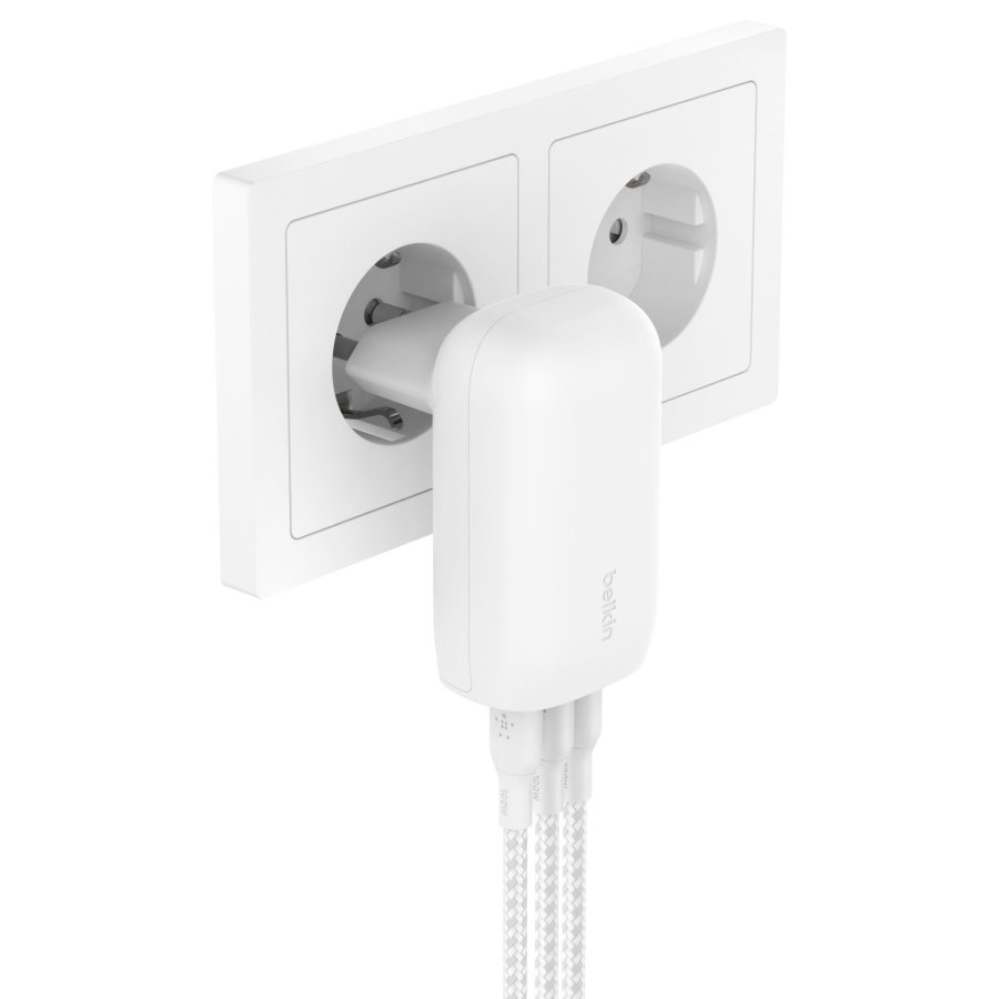 Belkin BOOST Charge USB-C 67W 3 x USB-C, PPS, white WCC002vfWH #6