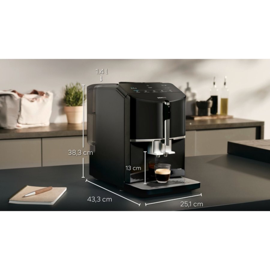 Siemens EQ.300 TF301E19 kaffemaskine Fuld-auto Espressomaskine 1,4 L #4