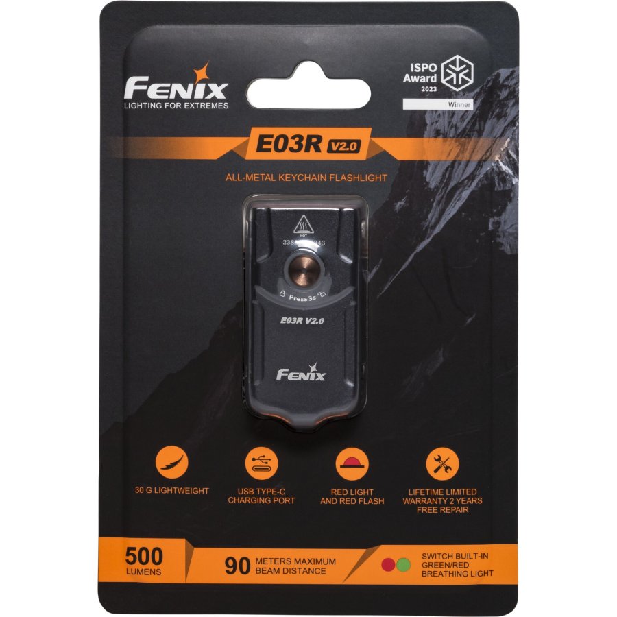 Fenix E03R V2.0 260 lm Torch #1