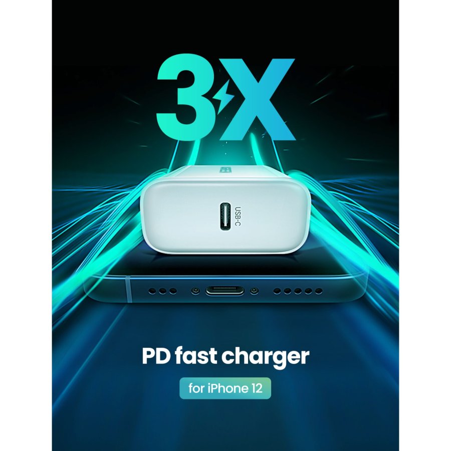 UGREEN NEXODE Wall Charger 20W White #5
