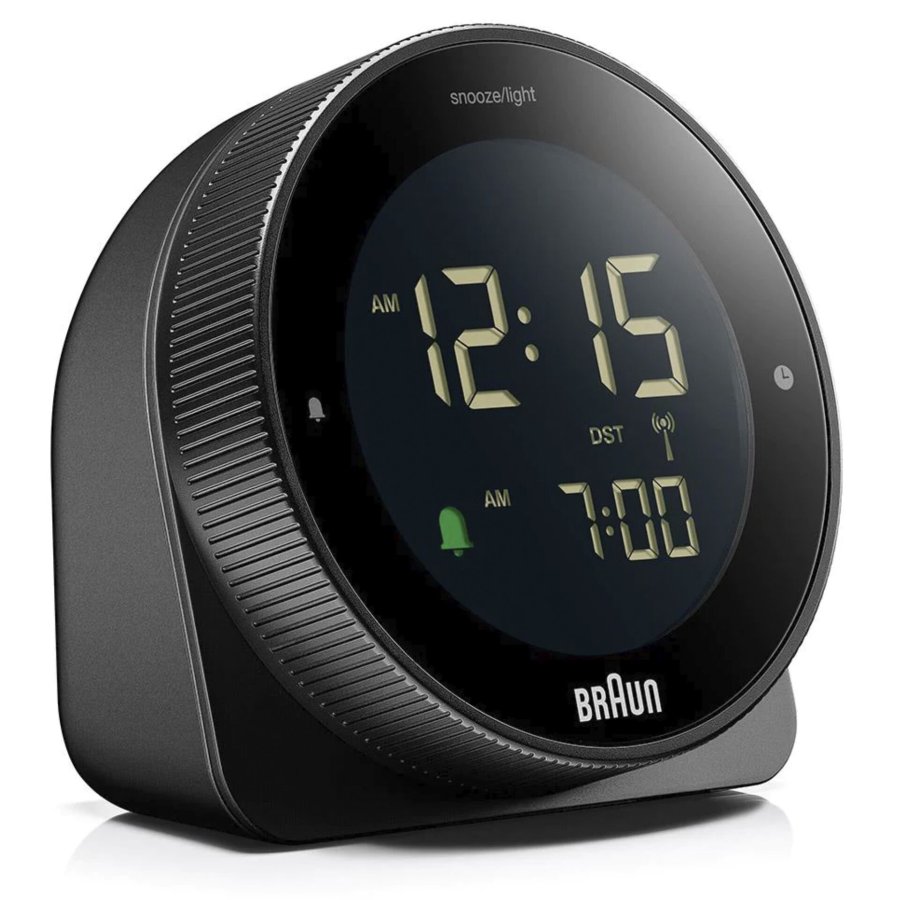 Braun BC 24 B DCF Radio alarm clock black #1