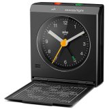 Braun BC 05 B  Quartz Foldable Alarm Clock Black #4