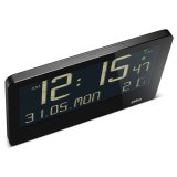 Braun BC 14 black Radio Wall Clock digital #6