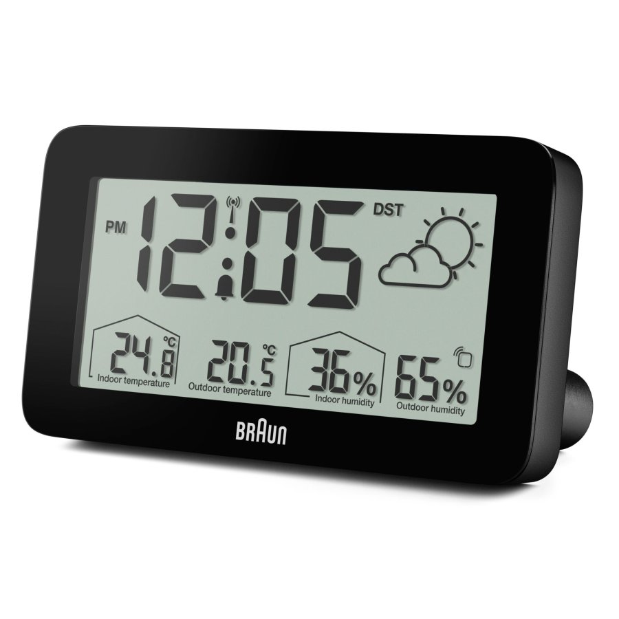 Braun BC 13 BP DCF Radio Weather Station black #1