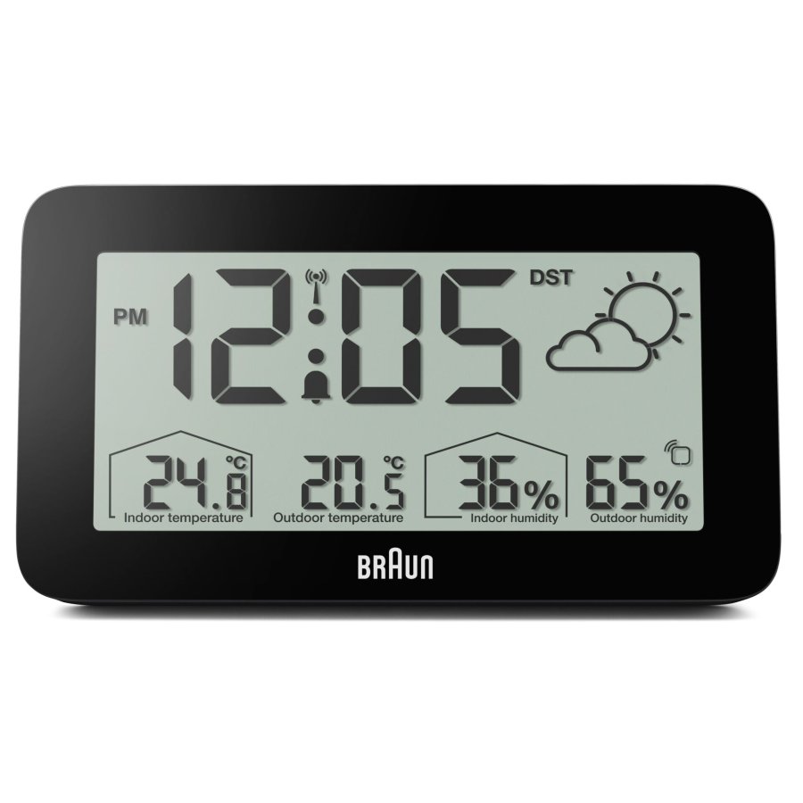 Braun BC 13 BP DCF Radio Weather Station black #3
