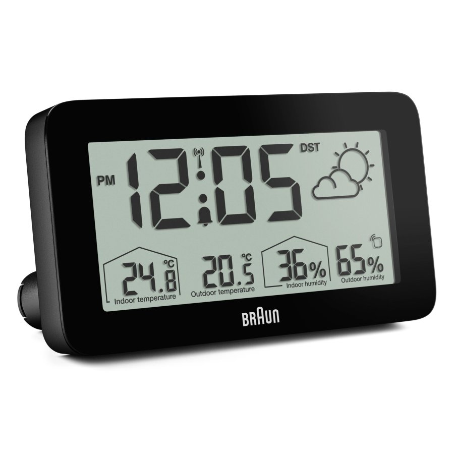 Braun BC 13 BP DCF Radio Weather Station black #5