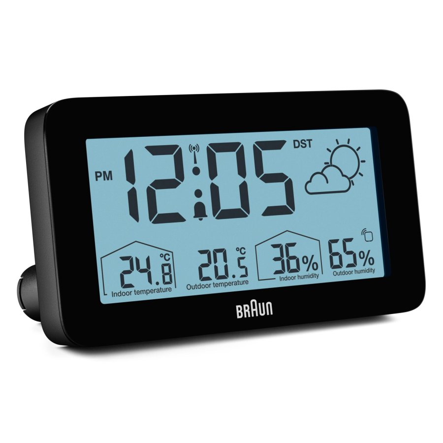 Braun BC 13 BP DCF Radio Weather Station black #6