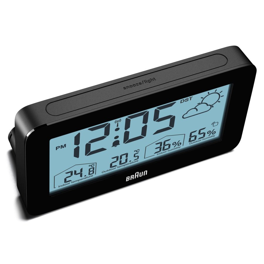 Braun BC 13 BP DCF Radio Weather Station black #9