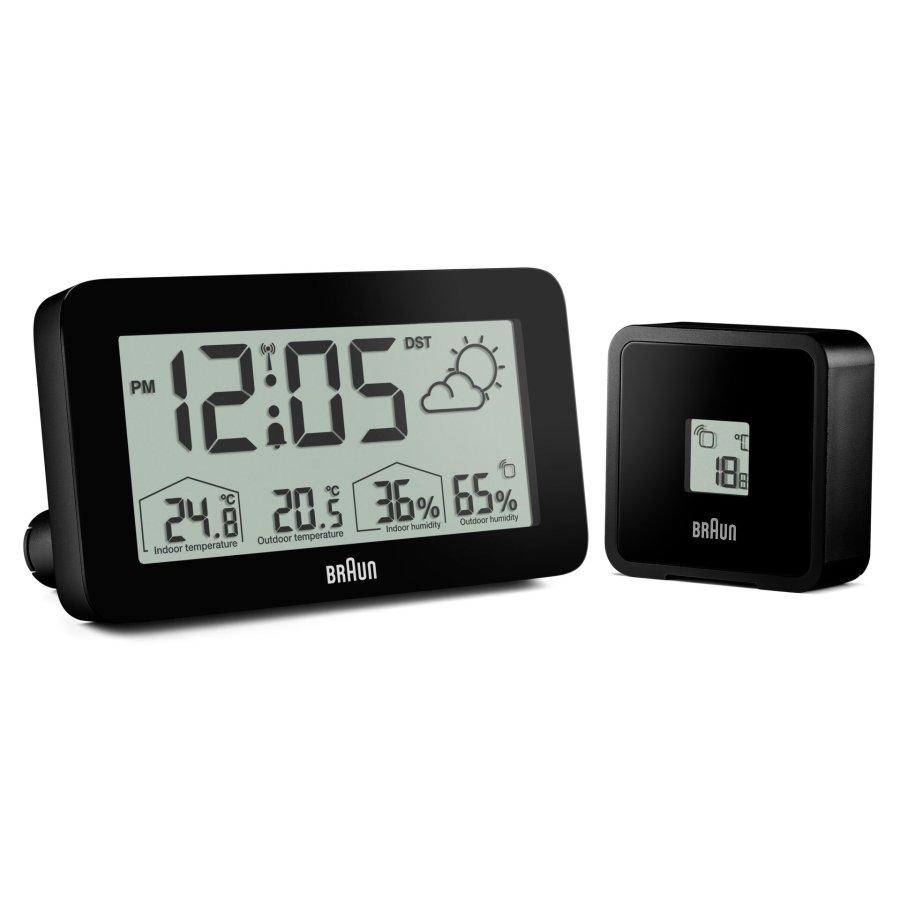 Braun BC 13 BP DCF Radio Weather Station black #10